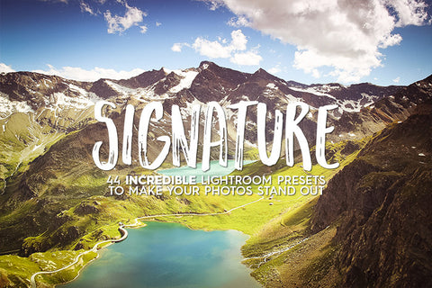 44 Signature Color Luxe Lightroom Presets - Premium Lightroom Presets - Dreams & Spark