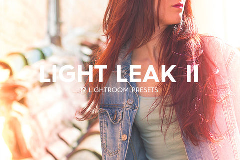 19 Light Leak Kit Lightroom Presets Vol. II - Premium Lightroom Presets - Dreams & Spark