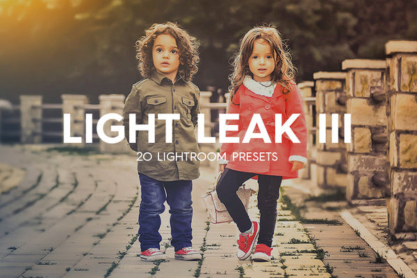 20 Light Leak Kit Lightroom Presets Vol. III - Premium Lightroom Presets - Dreams & Spark