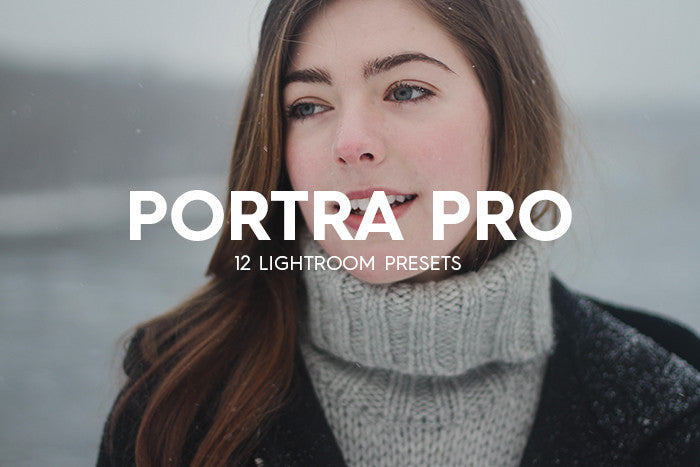 12 Portra Pro Lightroom Presets: product cover