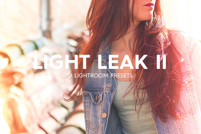 19 Light Leak Kit Lightroom Presets Vol. II: product cover