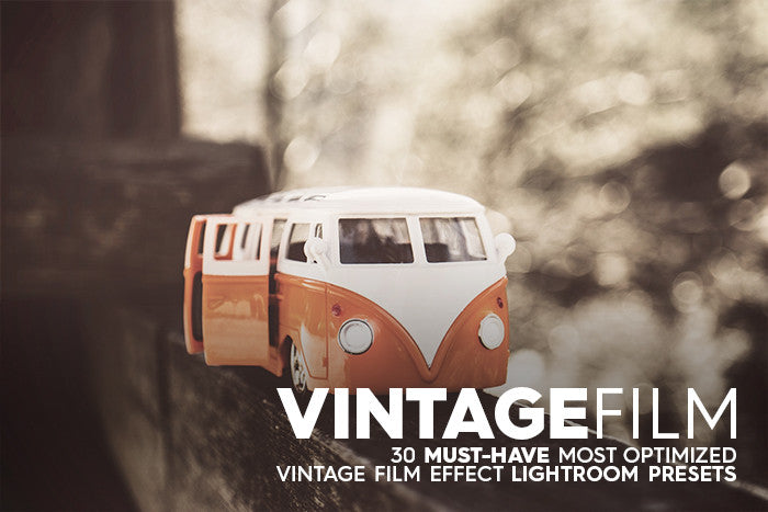 30 Vintage Film I Lightroom Presets – edited with the preset
