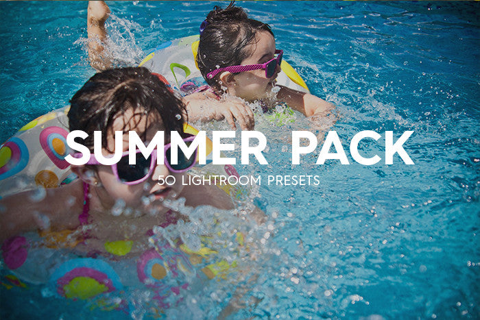 50 Summer Pack Lightroom Presets: product cover