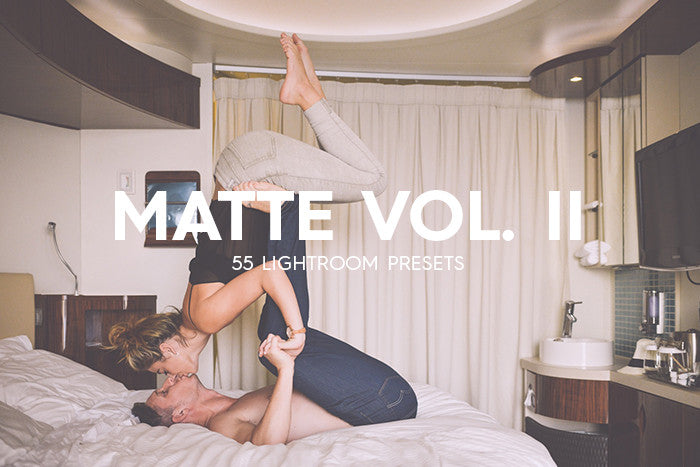 55 Matte Lightroom Presets Vol. II: product cover