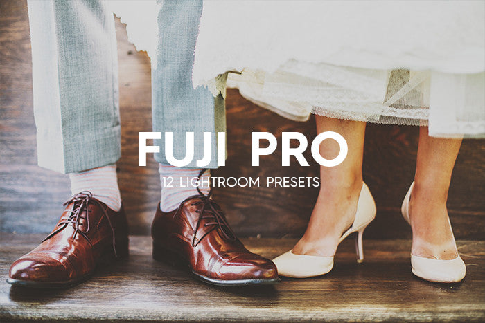 12 Fuji Pro Lightroom Presets: product cover